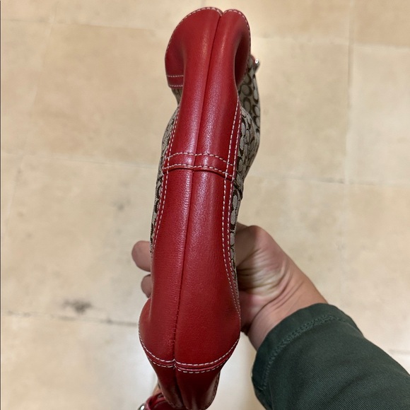 Vintage Y2K Coach Mini Signature Hobo Bag - Picture 9 of 12